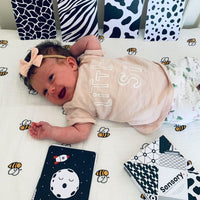 Newborn Black and White Sensory Flashcards for Babies