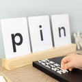 Large flashcard photo card stand
