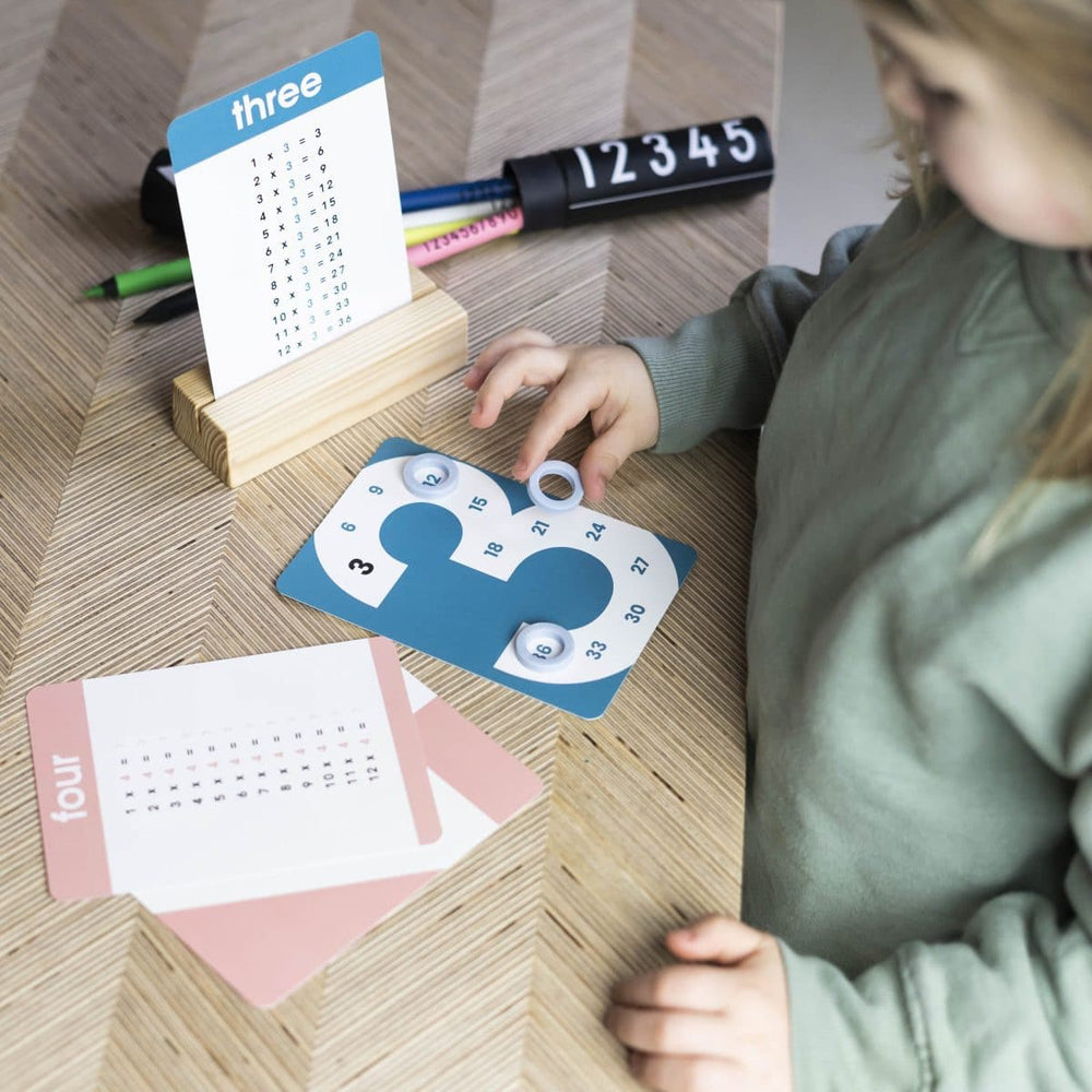 Wooden Flashcard Holder