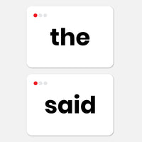 Tricky Words Activity Flashcards Bundle - Reception, Year 1 & Year 2 - bundle contents