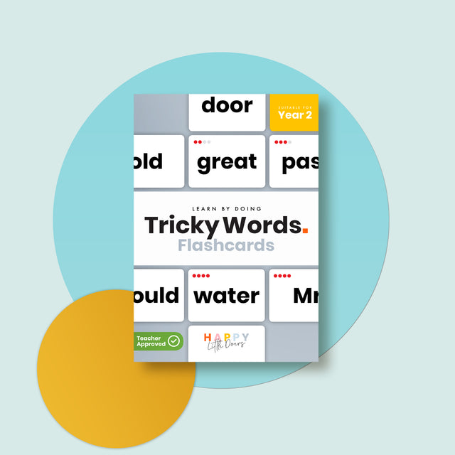 Tricky Words Flashcards for Kids Year 2