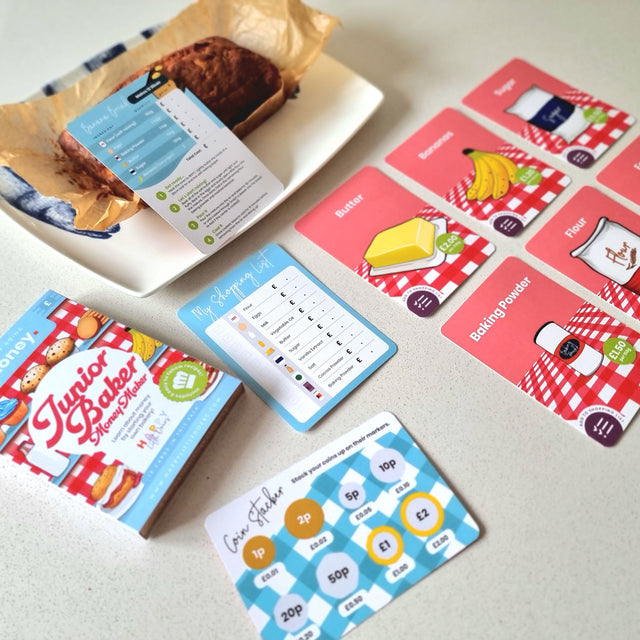 Junior Baker Money Maker Activity Flashcards