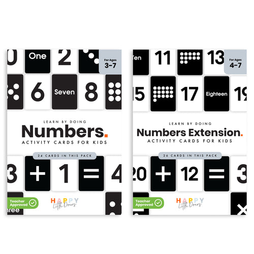 Number Activity Flashcard Bundle