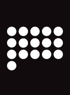 Dot card: sixteen dots