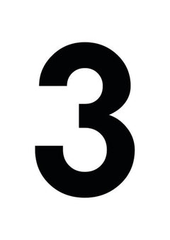 Number card: 3