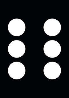 Dot card: six dots