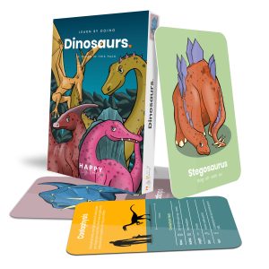 Learn about Dinosaurs - Activity Flashcards for Kids