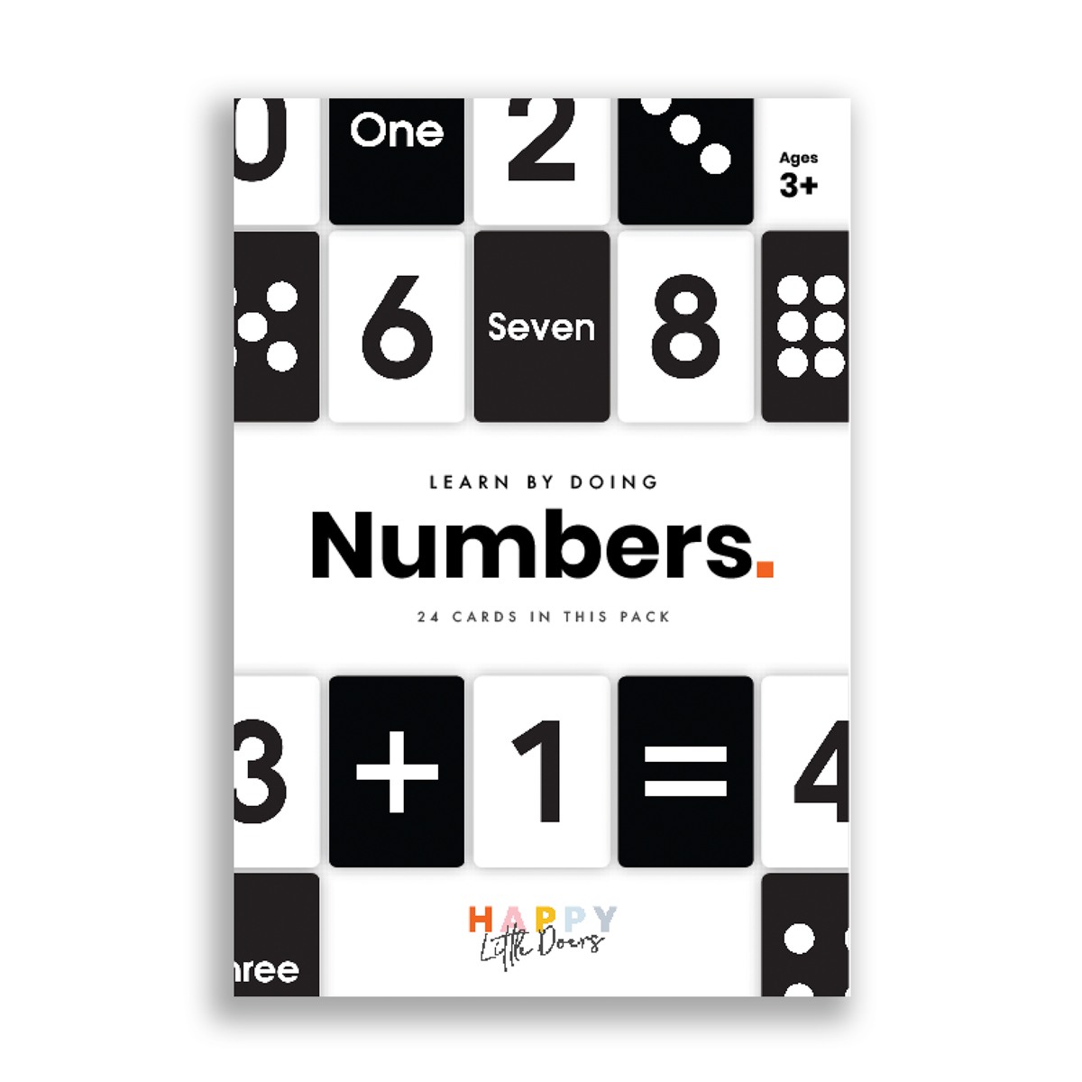 Number Flashcards Learn Numbers Games Happy Little Doers