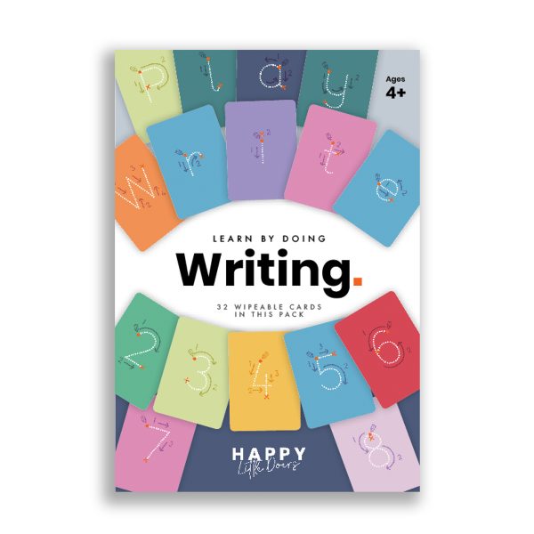 Learn how to write - Learn Writing Flashcards by Happy Little Doers