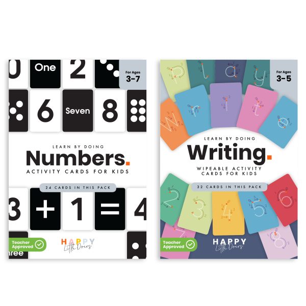 Billy Activity Flashcard Bundle - Learn to write numbers