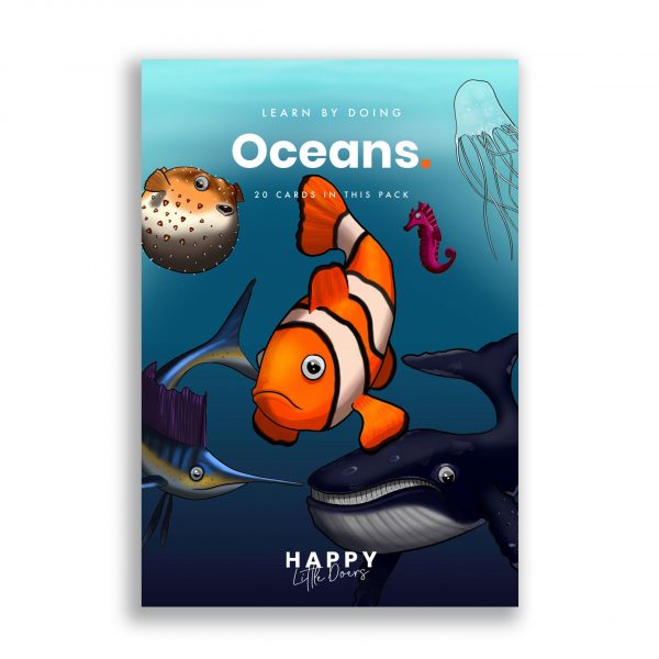 Learn Ocean Creatures Activity Flashcards