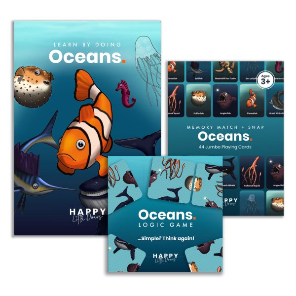 The Complete Oceans Bundle Flashcards & Games