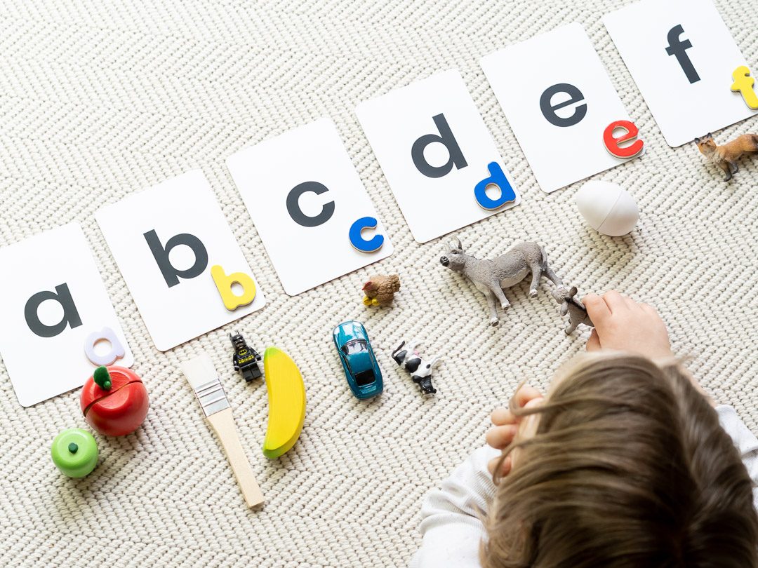 Activities for learning phonics using Happy Little Doers Phonics Flashcards