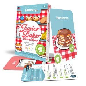 Junior Baker Money Maker Activity Flashcards - Learn about Money